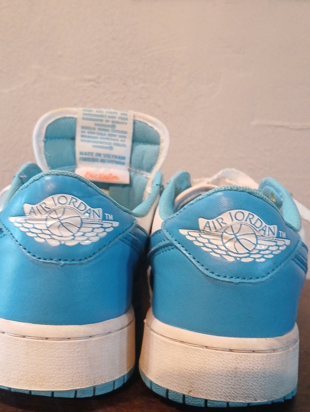 Nike Air Jordans Eric Kostan Size 8